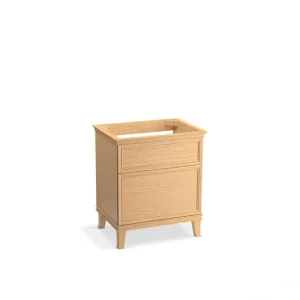 KOHLER Artifacts 30 in. W x 21.89 in. D x 34.49 in. H Bath Vanity Cabinet without Top in Weathered Oak