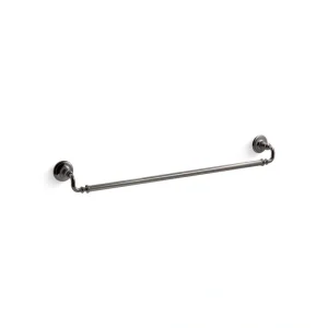 KOHLER Artifacts 30 in. Wall Mounted Single Towel Bar in Vibrant Titanium