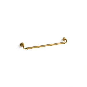 KOHLER Artifacts 36 in. Grab Bar in Vibrant Brushed Moderne Brass