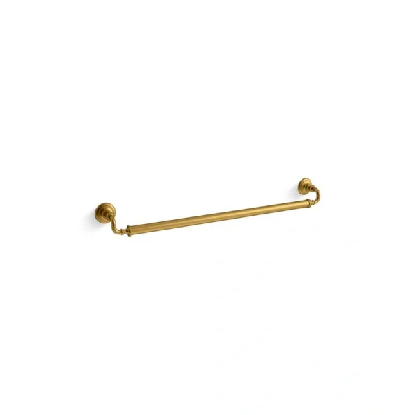 KOHLER Artifacts 36 in. Grab Bar in Vibrant Brushed Moderne Brass