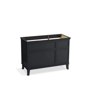 KOHLER Artifacts 48 in. x 21.89 in. D x 34.49 in. H Bath Vanity Cabinet without Top in Slate Grey