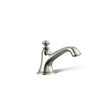 KOHLER Artifacts 5.375 in. Bathroom Sink Spout with Bell Design in Vibrant Polished Nickel