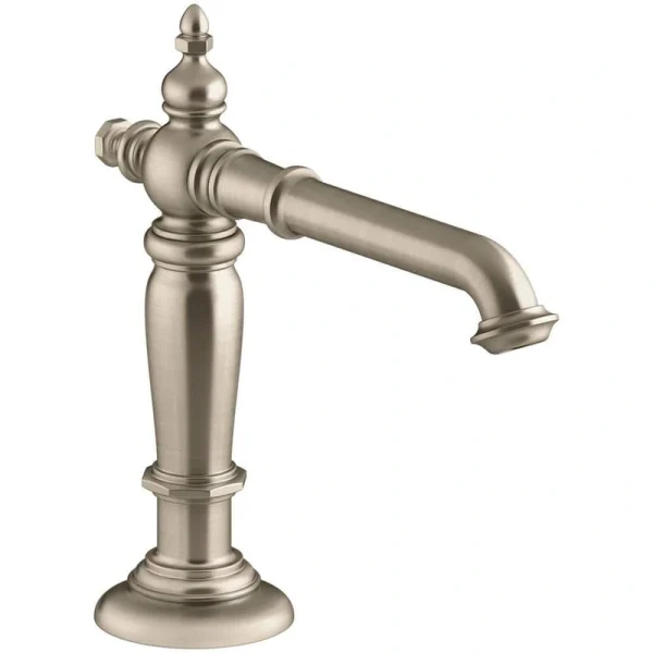 KOHLER Artifacts 6.625 in. Bathroom Sink Spout with Column Design in Vibrant Brushed Bronze