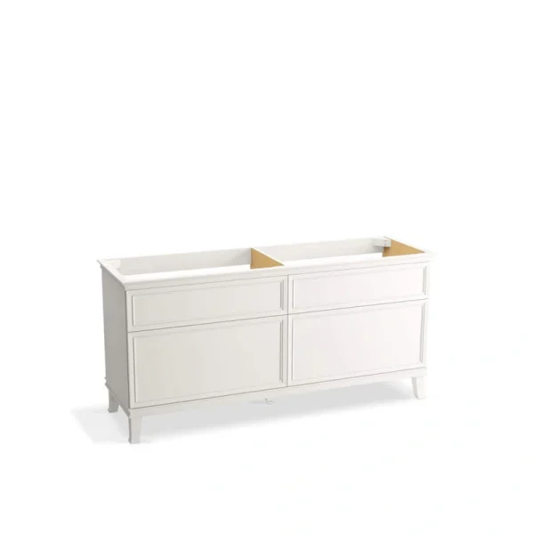 KOHLER Artifacts 72 in. W x 21.89 in. D x 34.49 in. H Bath Vanity Cabinet without Top in Linen White