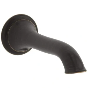 KOHLER Artifacts 8 in. Wall Mount Bath Spout with Flare Design, Oil-Rubbed Bronze