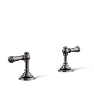 KOHLER Artifacts Lever Bathroom Sink Faucet Handles in Vibrant Titanium
