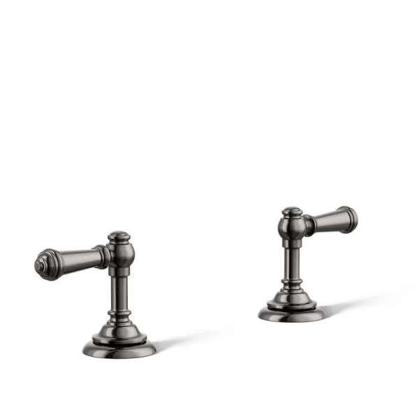 KOHLER Artifacts Lever Bathroom Sink Faucet Handles in Vibrant Titanium