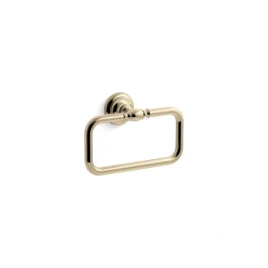 KOHLER Artifacts Towel Ring in Vibrant French Gold