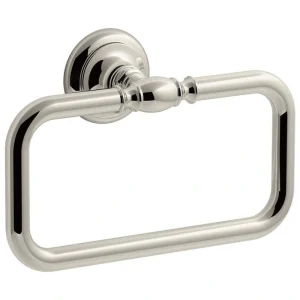KOHLER Artifacts Towel Ring in Vibrant Polished Nickel