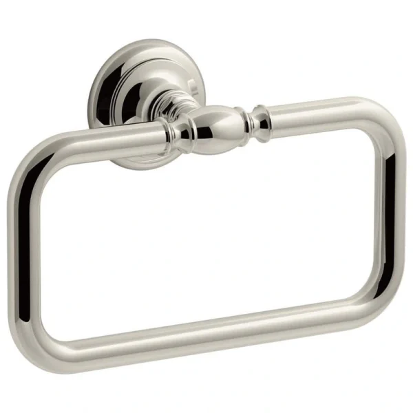 KOHLER Artifacts Towel Ring in Vibrant Polished Nickel