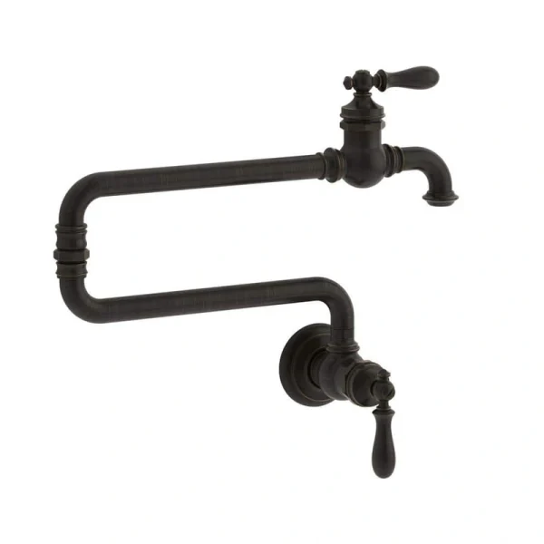 KOHLER Artifacts Wall Mounted Pot Filler with 22 in. Extended Spout in Oil-Rubbed Bronze