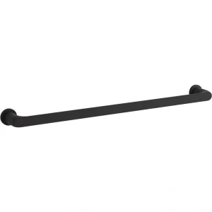KOHLER Avid 24 in. Towel Bar in Matte Black