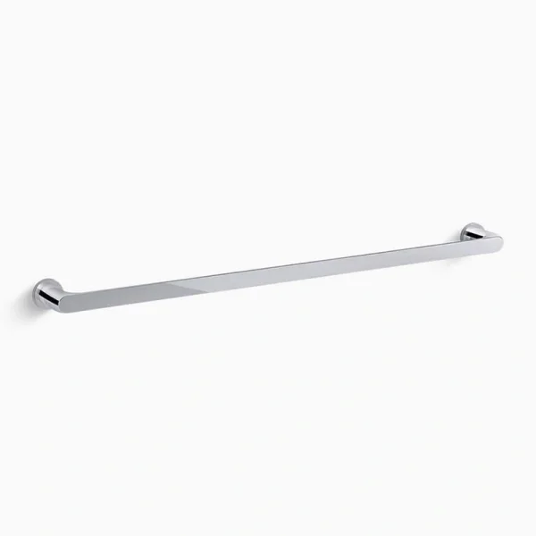 KOHLER Avid 30 in. Wall Mounted Towel Bar in Polished Chrome