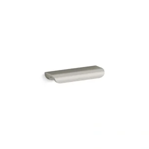 KOHLER Avid 4 in. (102 mm) Center-to-Center Brushed Nickel Bar Pull