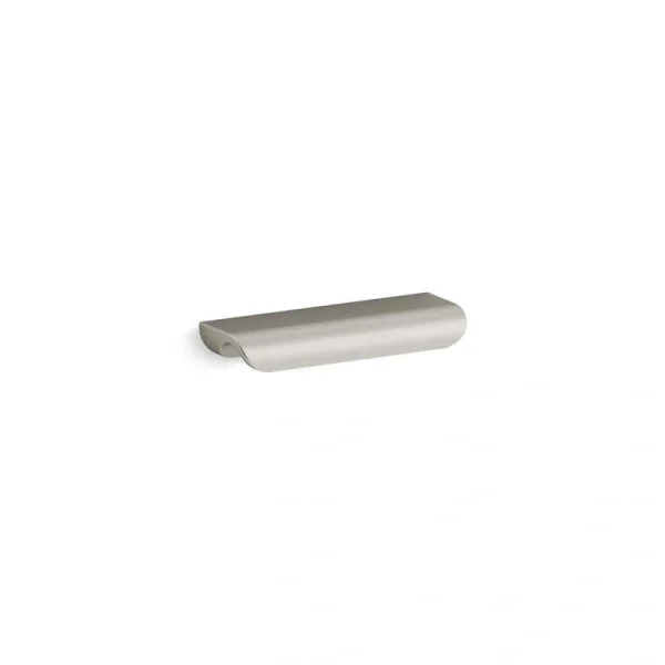 KOHLER Avid 4 in. (102 mm) Center-to-Center Brushed Nickel Bar Pull