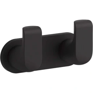 KOHLER Avid Double Robe Hook in Matte Black