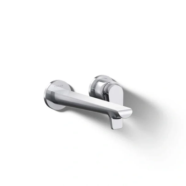 KOHLER Avid Single-Handle Wall Mounted Faucet in Polished Chrome