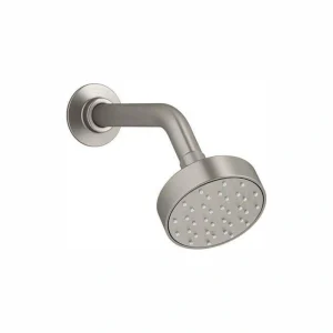 KOHLER Awaken 1-Spray 3.6 in. Single Wall Mount Fixed Shower Head in Brushed Nickel