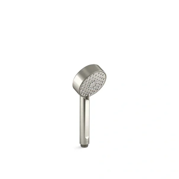KOHLER Awaken 3-Spray Patterns 3.56 in. Wall Mount Handheld Shower Head in Vibrant Brushed Nickel