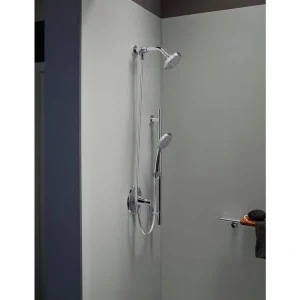 KOHLER Awaken B110 24 in. 4-Spray Wall Mount Handheld Shower Head with 2.5 GPM in Polished Chrome