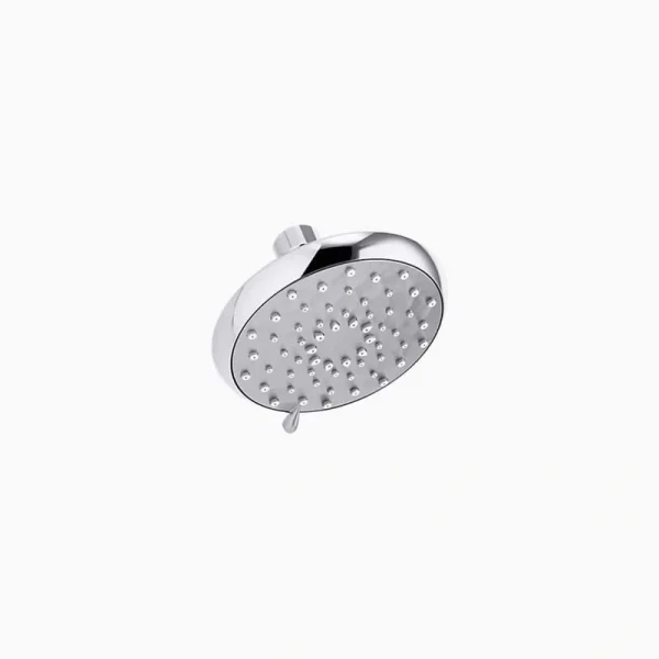 KOHLER Awaken B110 3-Spray Patterns 2.5 GPM 4.625 in. Wall Mount Fixed Shower Head in Polished Chrome