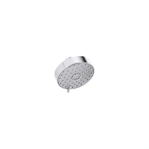 KOHLER Awaken G110 3-Spray Patterns 2.5 GPM 4. 3125 in. Wall Mount Fixed Shower Head in Polished Chrome