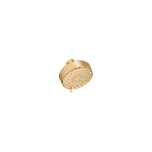 KOHLER Awaken G90 3-Spray Patterns 2.5 GPM 6 in. Wall Mount Fixed Shower Head in Vibrant Brushed Moderne Brass