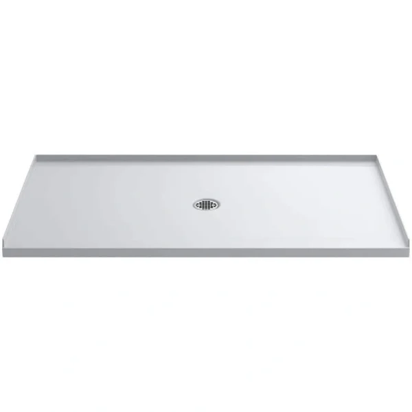KOHLER Ballast 66 in. x 36 in. Single Threshold Shower Base in White
