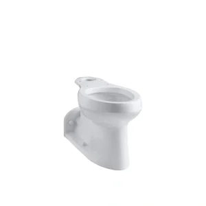 KOHLER Barrington Comfort Height Elongated Toilet Bowl Only in White T726939305