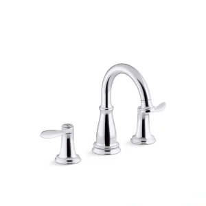 KOHLER Bellera 8 in. Widespread Double-Handle Bathroom Faucet in Polished Chrome T726939943