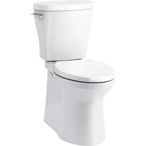 KOHLER Betello 12 in. Rough In 2-Piece 1.28 GPF Single Flush Elongated Toilet in White Seat Not Included T726940733