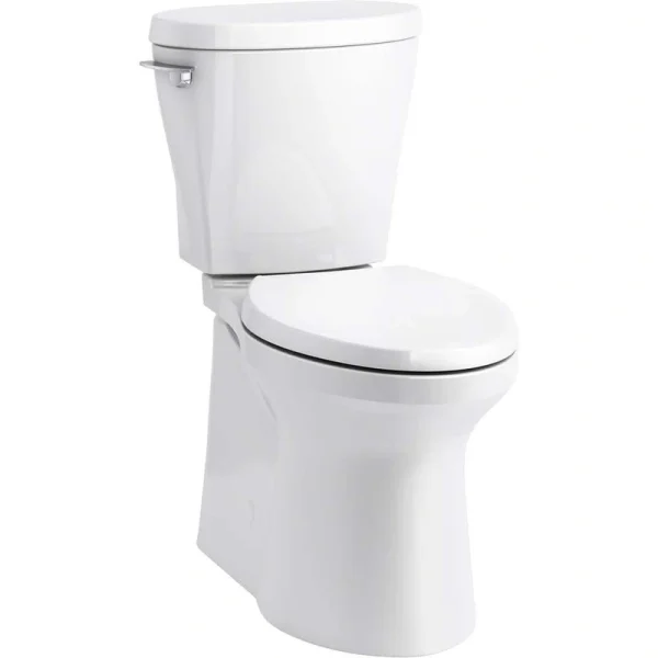 KOHLER Betello 12 in. Rough In 2-Piece 1.28 GPF Single Flush Elongated Toilet in White Seat Not Included T726940733