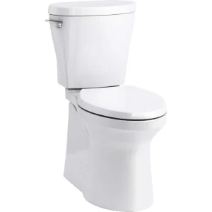 KOHLER Betello 12 in. Rough In 2-Piece 1.28 GPF Single Flush Elongated Toilet in White Seat Not Included T726940982