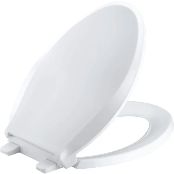 KOHLER Cachet Elongated Closed Front Toilet Seat in White T726942082