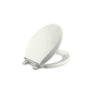 KOHLER Cachet Round Closed Front Toilet Seat in Dune