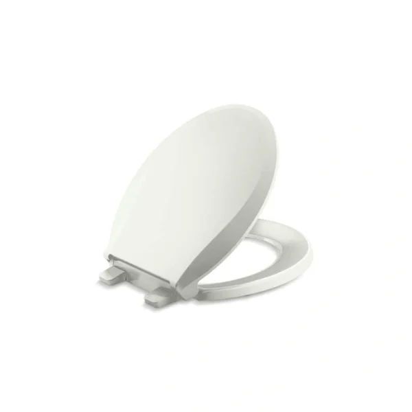 KOHLER Cachet Round Closed Front Toilet Seat in Dune