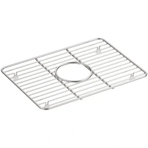 KOHLER Cairn 10.38 in. x 14.25 in. Stainless Steel Kitchen Sink Bowl Rack