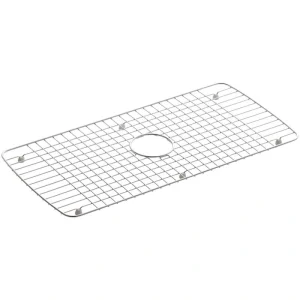 KOHLER Cape Dory 27-1/2 in x 13-3/8 in. Bottom Sink Bowl Rack in Stainless Steel