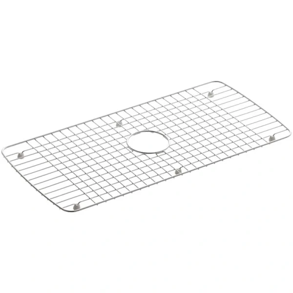 KOHLER Cape Dory 27-1/2 in x 13-3/8 in. Bottom Sink Bowl Rack in Stainless Steel