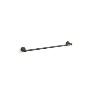 KOHLER Capilano 24 in. Wall Mounted Towel Bar in Oil-Rubbed Bronze