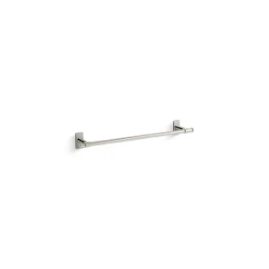 KOHLER Castia By Studio McGee 18 in. Wall Mounted Towel Bar in Vibrant Polished Nickel