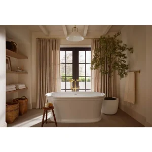 KOHLER Castia By Studio McGee 24 in. Wall Mounted Towel Bar in Polished Chrome