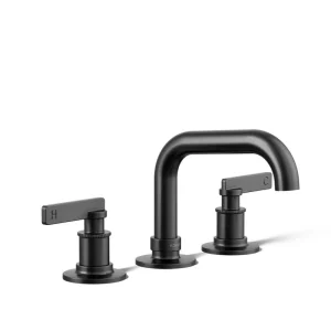 KOHLER Castia By Studio McGee 8 in. Widespread Double-Handle Bathroom Sink Faucet 1.0 GPM in Matte Black