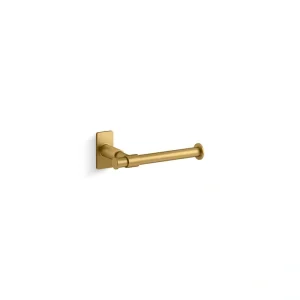 KOHLER Castia By Studio McGee Pivoting Toilet Paper Holder in Vibrant Brushed Moderne Brass