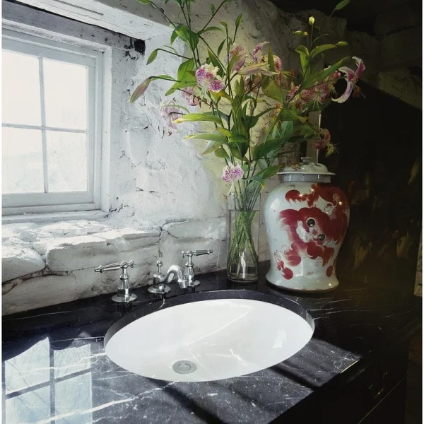 KOHLER Caxton 21-1/4 in. Vitreous China Undermount Vitreous China Bathroom Sink in White