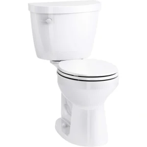 KOHLER Cimarron 12 in. Rough In Round Chair Height Toilet Bowl Only in White, Seat Not Included