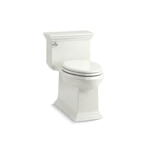 KOHLER Citrine 12 in. Rough In 1-Piece 1.28 GPF Single Flush Elongated Toilet in Dune Seat Included