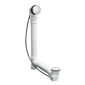 KOHLER Clearflo Cable Bath Drain in Polished Chrome