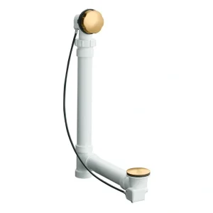 KOHLER Clearflo Cable Bath Drain, Vibrant Brushed Bronze