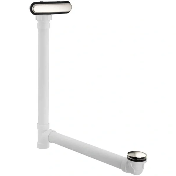 KOHLER Clearflo Slotted Overflow Bath Drain in Polished Nickel